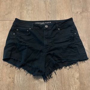 American eagle hi rise festival shorts
